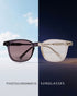 Unisex Premium Polarised UV Protected Photochromic Frame & Lens Wayfarer Sunglasses