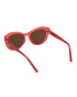 Red Toned with UV Protected Lens Cat Eye Sunglasses for women