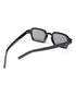 Women UV Protected Black Lens Black Toned Square Sunglasses
