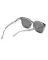 Women UV Protected Black Lens Grey and Gold Toned Cateye Sunglasses