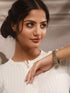 Silver Oxidised Dual Toned Filigree Openable Kada Bangle Bracelet
