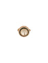 Gold Plated Incut Kundan Mossanite Studded Minimal Bridal Adjustable Handcrafted Finger Rings