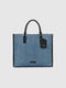 Denice Denim Tote Bag