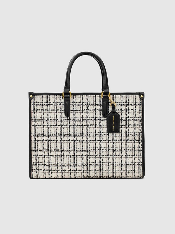 Denice Tweed Tote Bag