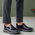 Men's Easy Slip-On Leather Casual Shoe with Lightweight Comfort Sole