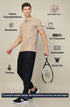 Men Solid Slim Fit Polo T-shirt with MATPIQ