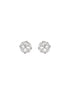 925 Sterling Silver Cubic Zirconia Marquis Studds Earrings