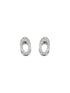925 Sterling Silver Rhodium Plated minimal Bali Studds Earrings