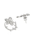 925 Sterling Silver Butterfly Circular Studds Earrings