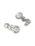 925 Sterling Silver Cubic Zirconia Studded Jhumka Earrings