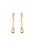 Anti-Tarnish 18k Gold Plated Elegant Water Drop Minimalist Drop Earrings