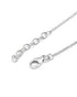 Rhodium Plated Red Ruby Heart Wraparound Bracelet