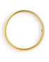 18kt Gold Plated Snake Texture Supple Bracelet