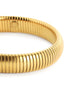 18kt Gold Plated Snake Texture Supple Bracelet