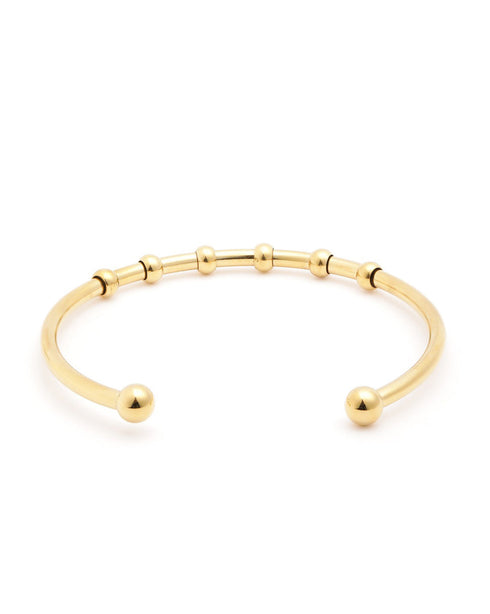 18kt Gold Plated Evil Eye Cuff Link Bracelet