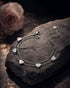 Silver Plated and Heart Multistrand Bracelet