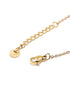 18kt Gold Plated CZ Heart Wraparound Bracelet