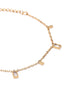 Gold Plated CZ Charm Bracelet