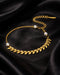 Gold Plated Pearl Wraparound Bracelet