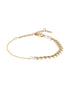 Gold Plated Pearl Wraparound Bracelet