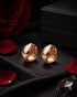 18kt Rose Gold Plated Mini Huggies Hoop Earring
