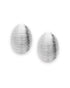 Premium Silver Plated Half Hoop Earring