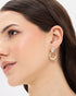 Gold Plated Tear Drop CZ Drop Earring