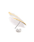 Premium Double Toned Plated Contemporary Bold Stud Earring