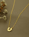 18kt Gold Plated Contemporary Necklace