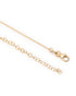 18kt Gold Plated Circular Pendant and Chain Necklace