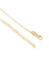 18kt Gold Plated CZ Double Floral Necklace