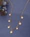 18kt Gold Plated CZ Multi Shape Charm Necklace