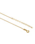 18kt Gold Plated CZ Circular Pendant Layered Necklace