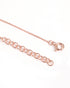 18kt Rose Gold Plated CZ Bow Necklace