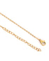 18kt Gold Plated Multiple Floral Enamel Necklace