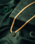 18kt Gold Plated Heart Solitaire Pendant Necklace