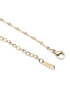 Gold Plated CZ Solitaire Pendant and Chain