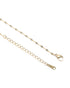 Gold Plated CZ Evil Eye Pendant and Chain