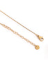 18kt Gold Plated Green CZ Pearl Necklace and Drop Earring Set