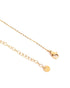 18kt Gold Plated Lavender CZ Pearl Necklace and Drop Earring Set