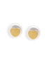 18kt Gold Plated Pearl and Heart Jewellery Set