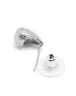 Silver Plated CZ Teardrop Necklace and Earring Set