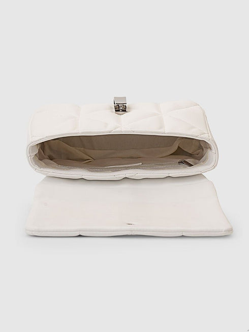 Genevieve Quilted Top Handle Sling Bag