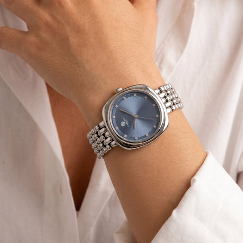 Celeste Blue Dial Women Analog Watch - CLW-CT-88