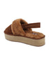 Women's Platform Mule Slipper with Plush Faux Fur