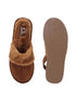 Women's Platform Mule Slipper with Plush Faux Fur