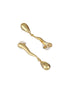 Anti-Tarnish 18k Gold Plated Elegant Water Drop Minimalist Drop Earrings