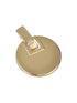 Anti-Tarnish 18k Gold Plated Bold Circular statement earrings