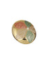 Anti-Tarnish 18k Gold Plated Floral Enamelled Large Circular Studds earrings