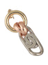 Anti-Tarnish 3 Toned Chain Dangle Handcrafted Earrings